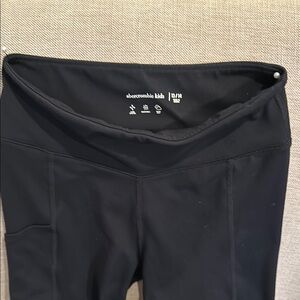 Abercrombie Kids Black Leggings